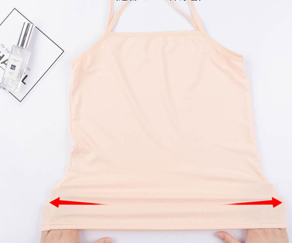 Áo Hai Dây Màu Trơn Co Giãn Tốt Thời Trang Cho Nữ