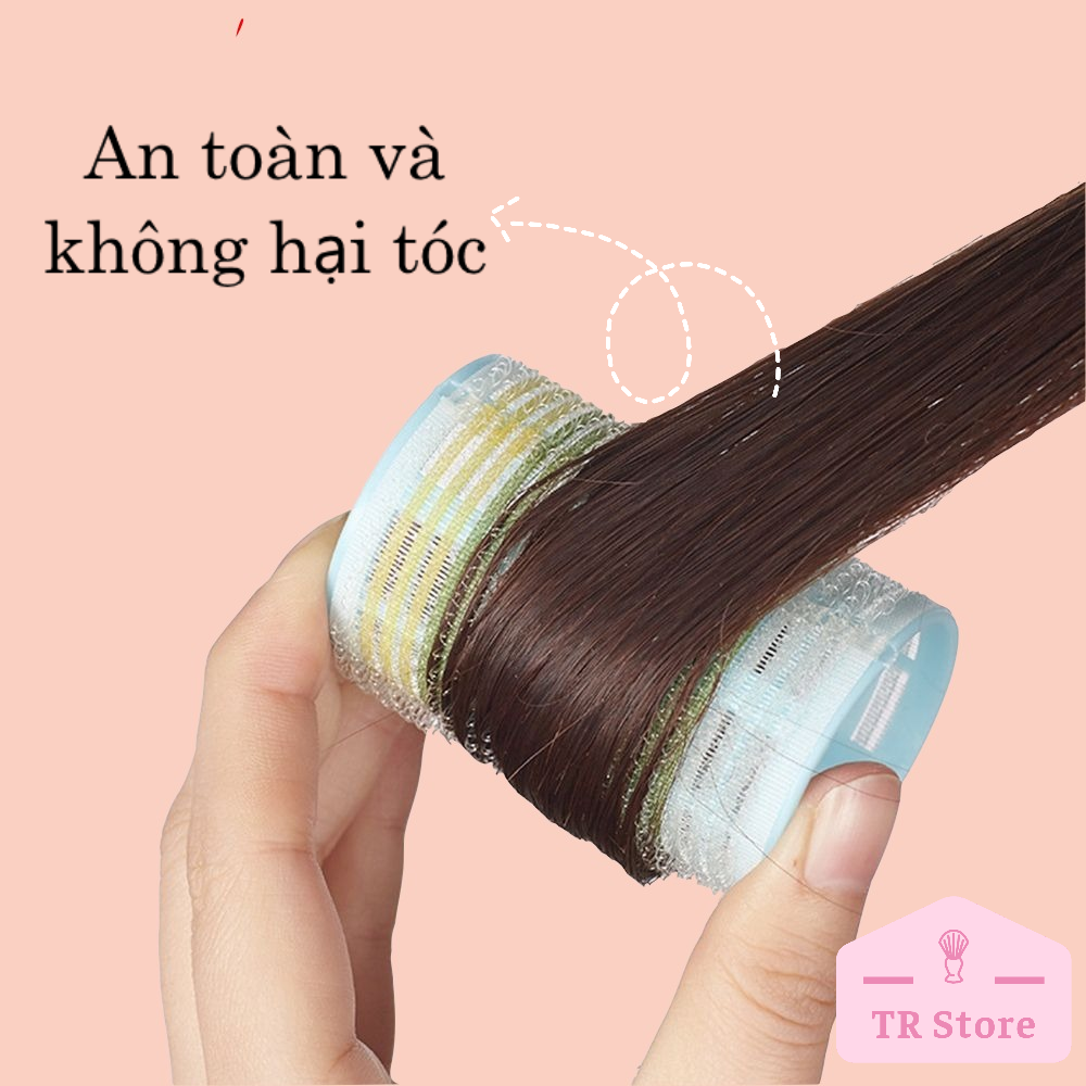 Bộ 6 lô cuốn tóc tự dính Malian nhiều kích thước