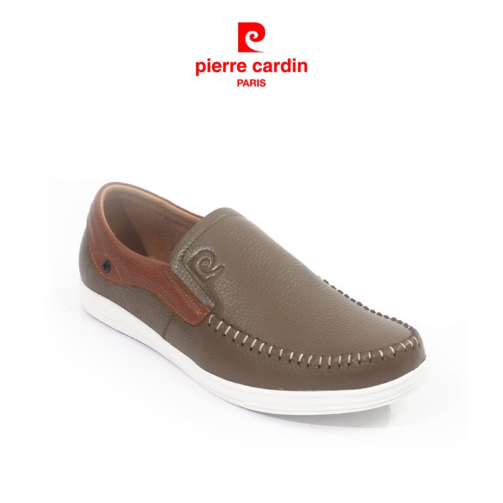 Giày lười nam Pierre Cardin PCMFWLD098GRE | BigBuy360 - bigbuy360.vn