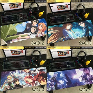 Miếng Lót chuột, bàn di chuột cỡ lớn Sword Art Online