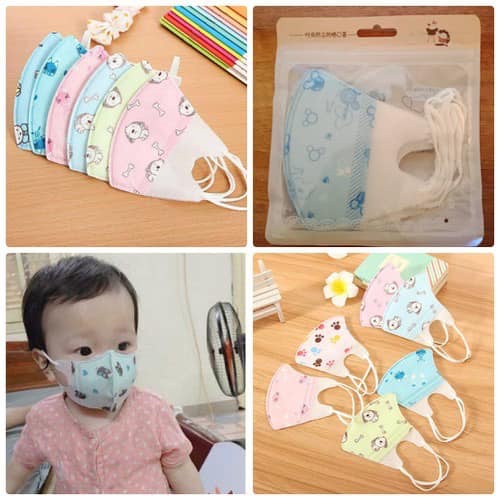Hộp 10 Chiếc Khẩu Trang 5D Mask Duy Khánh, Taki, Nam Anh, Tuấn Minh Kháng Khuẩn Chính Hãng Công Ty, Khẩu trang y tế