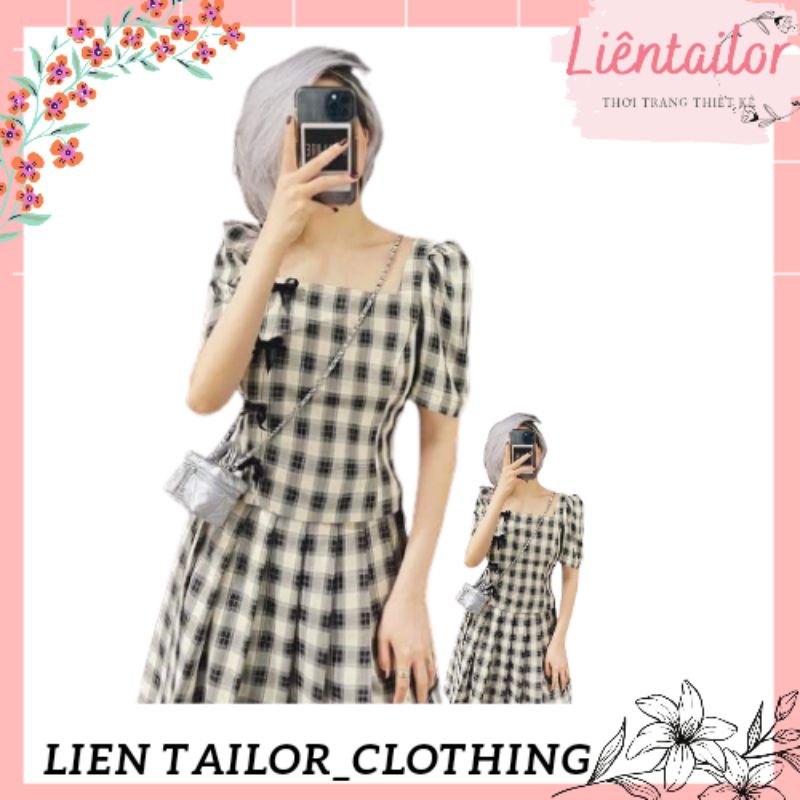Đầm liền xòe công sở ⚡ Ảnh thật ⚡ Set rời áo+chân váy trẻ trung cá tính FFX