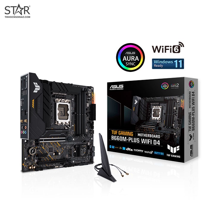 Mainboard Asus TUF Gaming B660M Plus Wifi D4