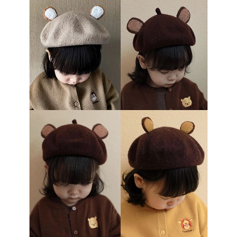 Mũ nồi dạ tai nhỏ YO YO cho bé