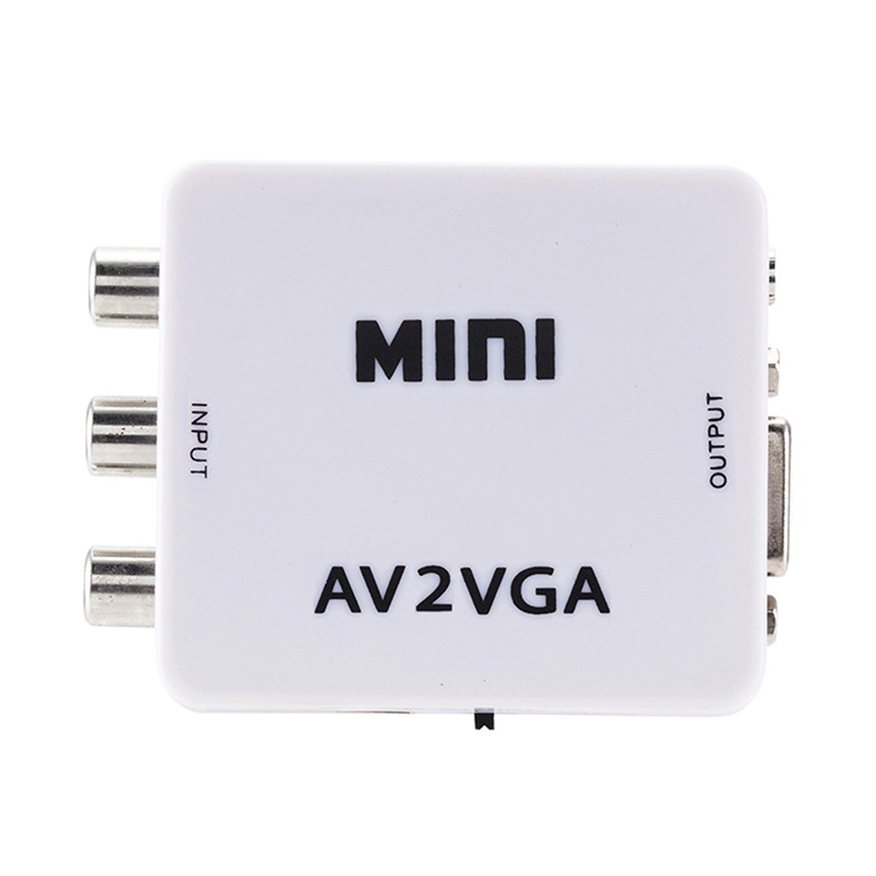 Đầu Chuyển Đổi Av RCA Sang VGA HD Chuyên Dụng
