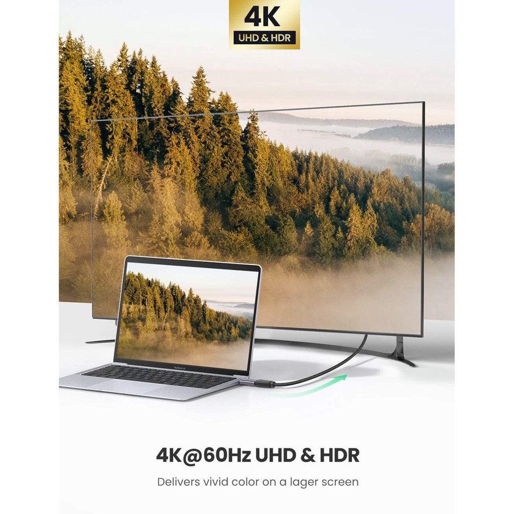 Bộ chuyển đổi USB type C sang HDMI chính hãng UGREEN 70450