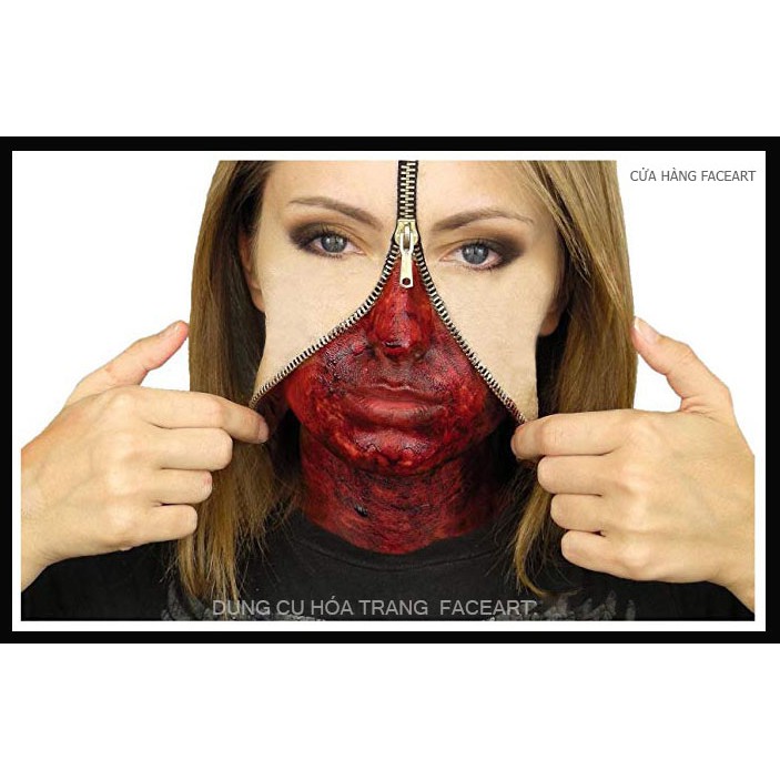 BỘ HÓA TRANG VẾT THƯƠNG DÂY KÉO - ĐỒ HÓA TRANG VẾT THƯƠNG KHÓA KÉO - ĐỒ HÓA TRANG HALLOWEEN | BigBuy360 - bigbuy360.vn