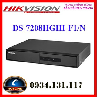 ĐẦU GHI HÌNH HIKVISION DS-7208HGHI-F1/N (S) 8 KÊNH