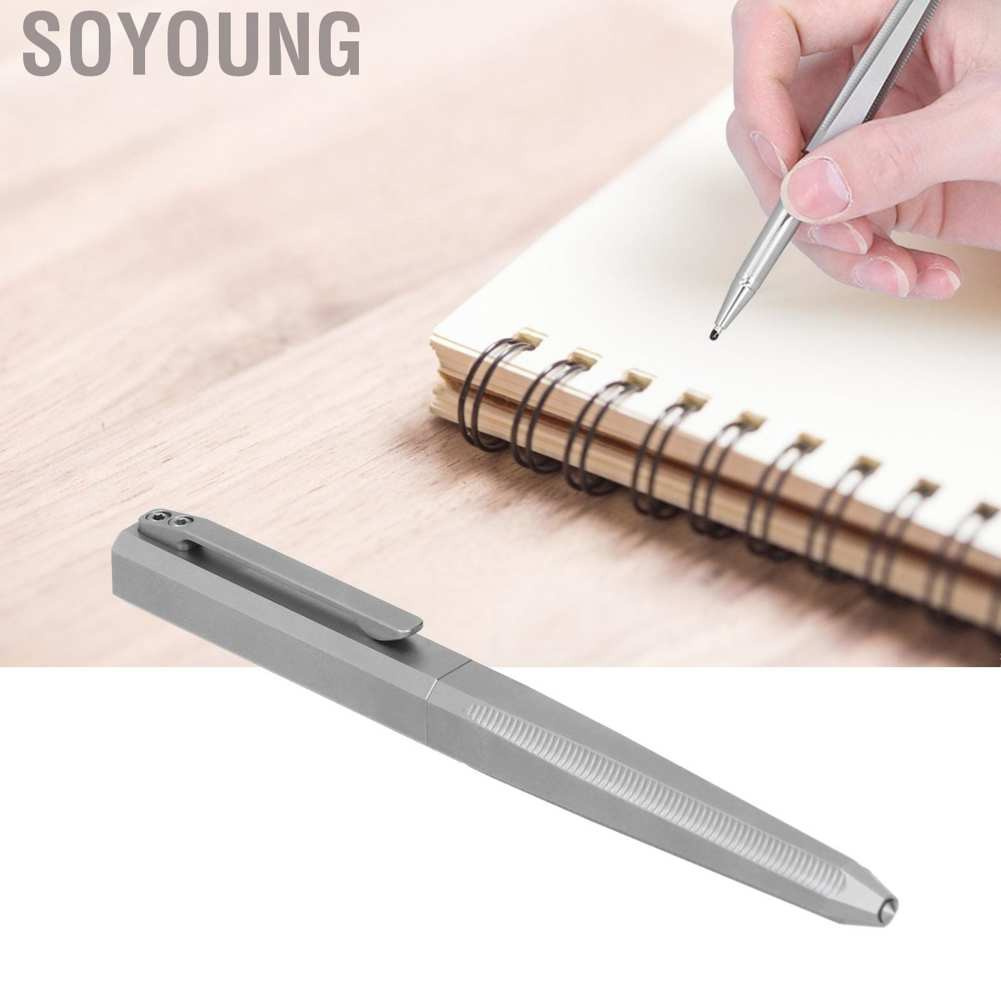 Bút Ký Tên Bằng Hợp Kim Thép Titan Kèm Kẹp Tiện Dụng