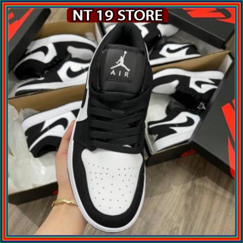 Giày thể thao jordan xanh thấp cổ , Giày sneaker JD1 xanh dương cổ thấp nam nữ phối đồ siêu xinh