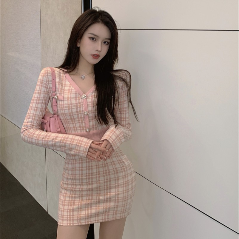 ĐẦM LEN DỆT KIM NỮ TÔN DÁNG ULZZANG AK47