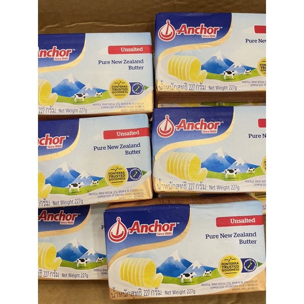 Bơ Lạt Anchor Newzealand 227g - Giao Còn Hạn- Không Đổi Trả Hàng