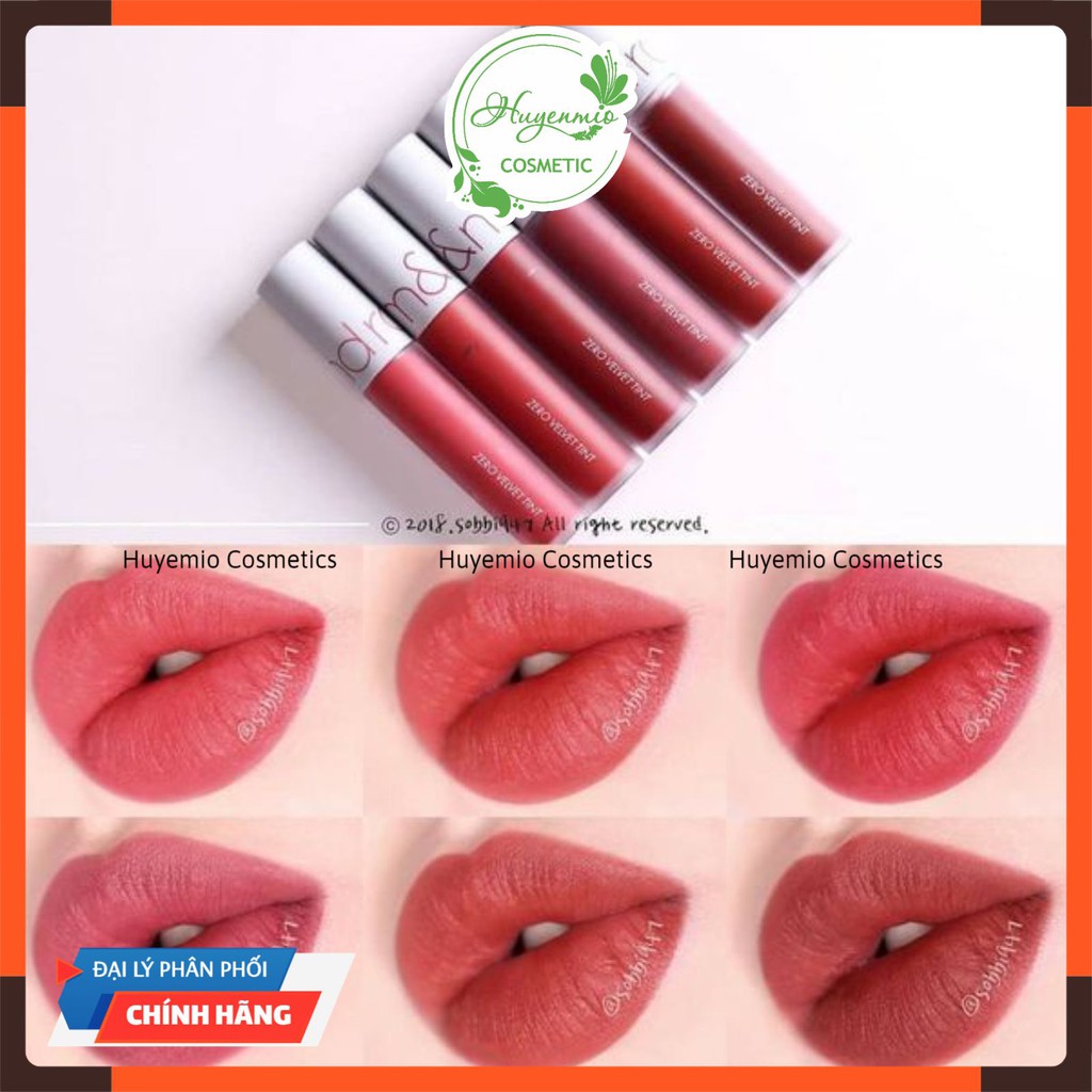 Son kem lì Romand Zero Velvet Tint -Huynmio | BigBuy360 - bigbuy360.vn