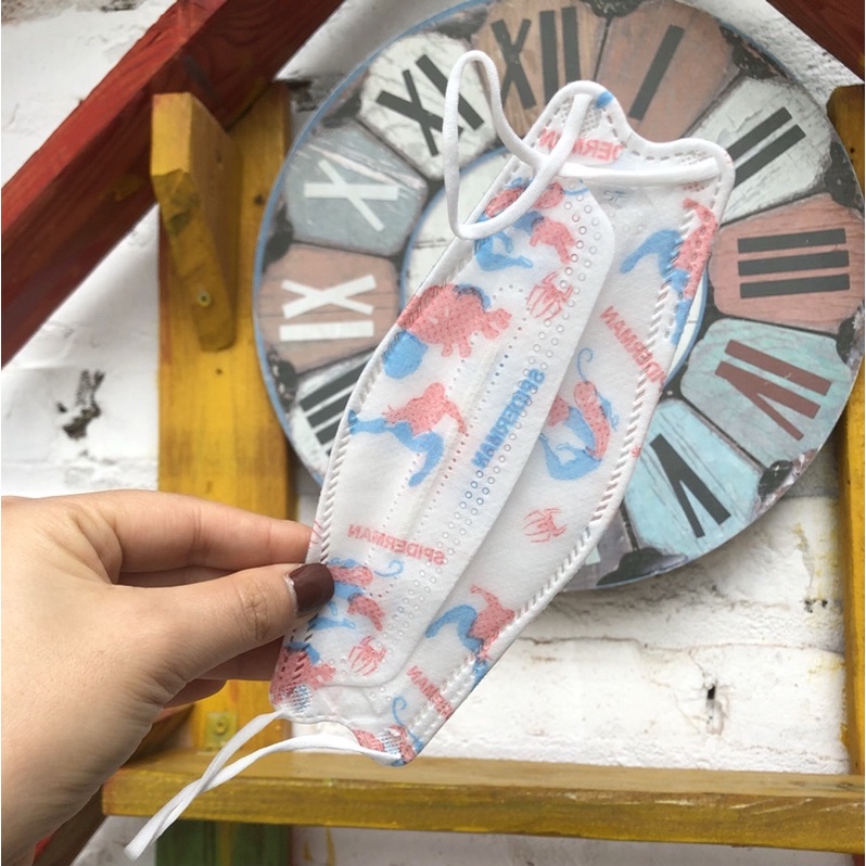 10Gói (100 chiếc) Khẩu Trang Cho Bé kF94 AMI Công nghệ Dập Hàn Quốc, Thiết Kế Thời Trang Kháng Khuẩn