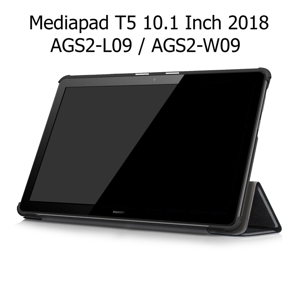 Bao Da Huawei Mediapad T5 10.1 inch AGS2-L09 / AGS2-W09 2018 Cover Cho Máy Tính Bảng Hỗ Trợ Smart Cover