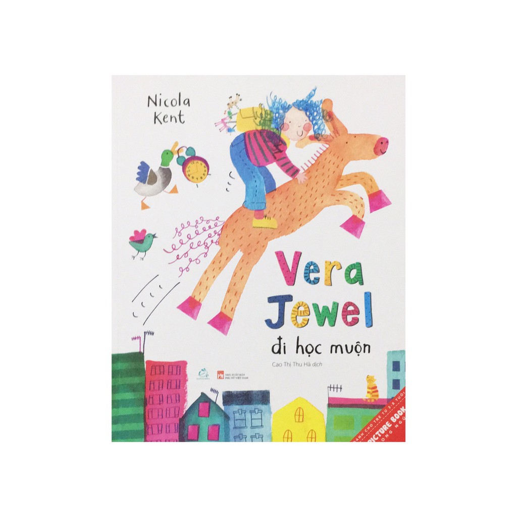 Sách - Vera Jewel Đi Học Muộn