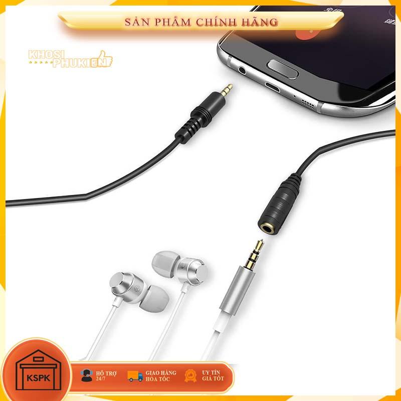 Dây loa nối dài 3.5 mm giá rẻ chất lượng tốt dùng để nối dây cáp âm thanh KSPK DLND