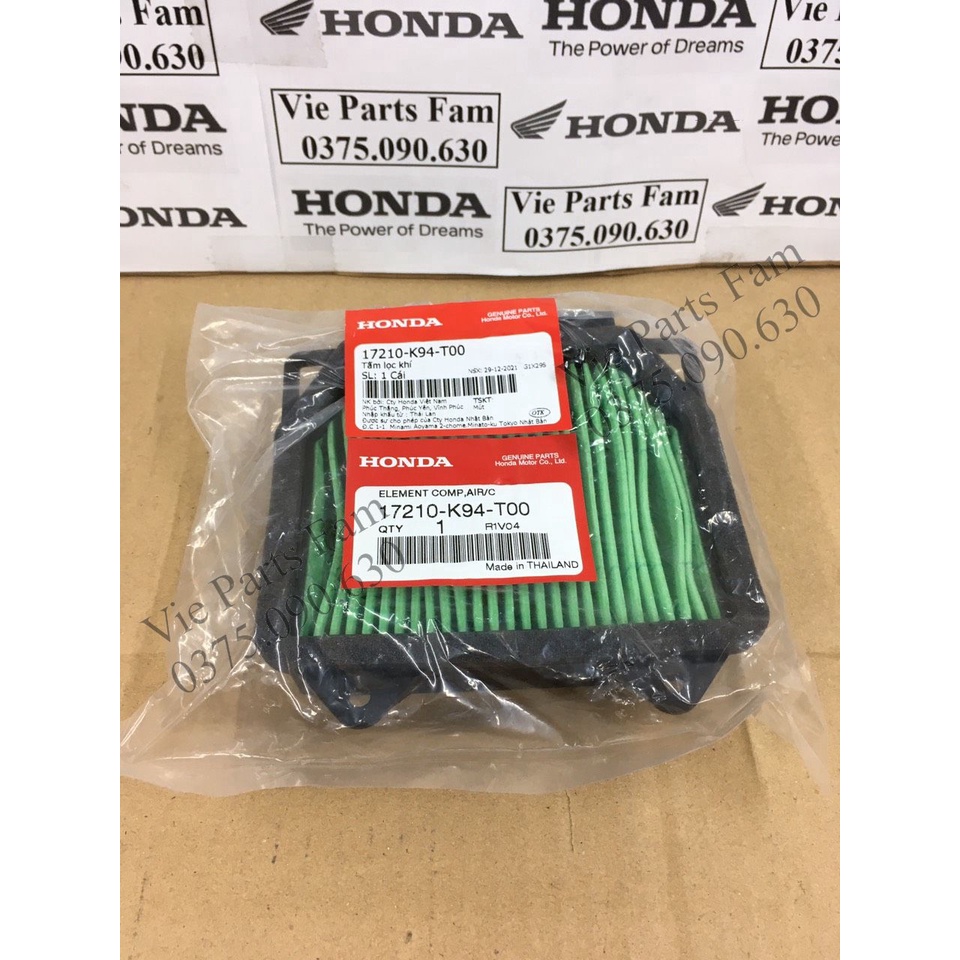 Lọc Gió Honda CB300R-CB250R-CB150R, Hàng din Honda mới 100%