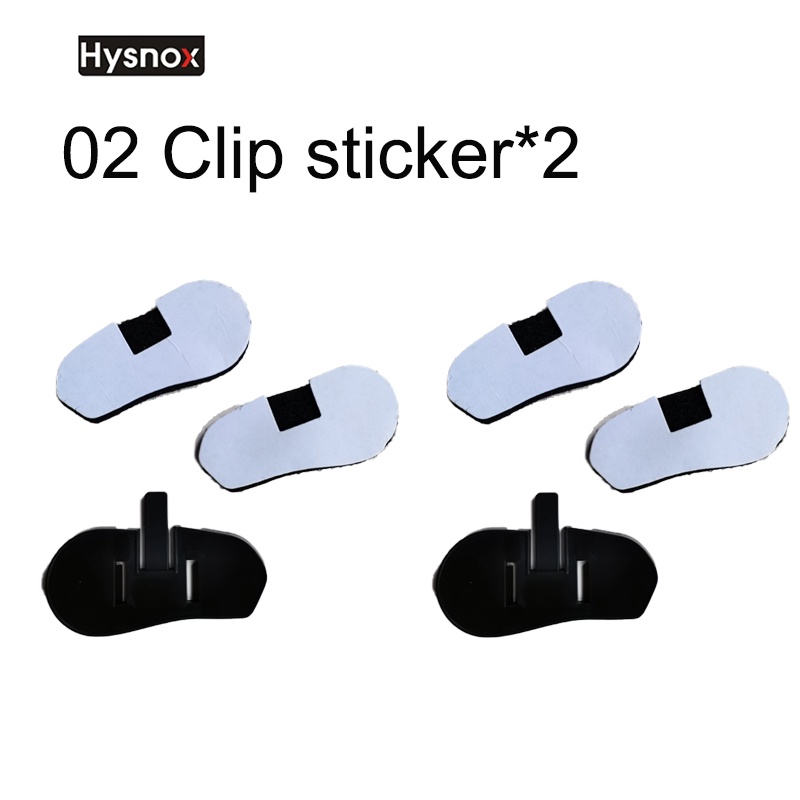 Tai Nghe Hysnox HY-02 Có Mic Hai Mic / Kẹp Đinh / Khóa Dán Chính Hãng Cho Mũ Bảo Hiểm