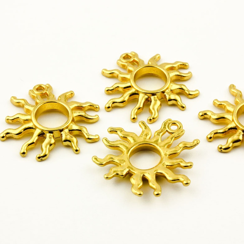 Flgo Mặt Dây Chuyền Hình Ngọn Lửa Rỗng Bằng Epoxy Màu Tím Trang Trí Ba Lô / Chìa Khóa / Túi Xách