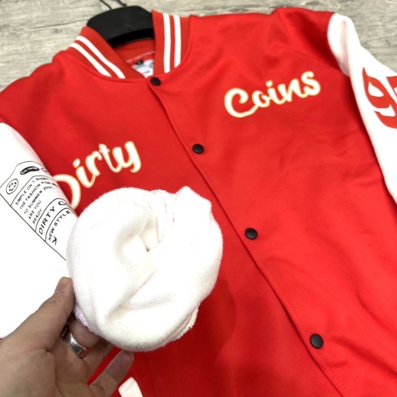 Áo khoác Bomber Dirty Coin , Áo bóng chày, unisex | BigBuy360 - bigbuy360.vn