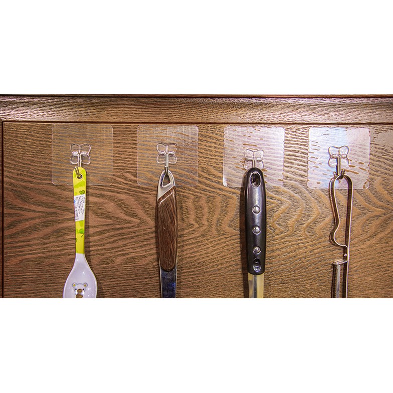 Móc dính treo đồ loại dày chịu lực 15kg