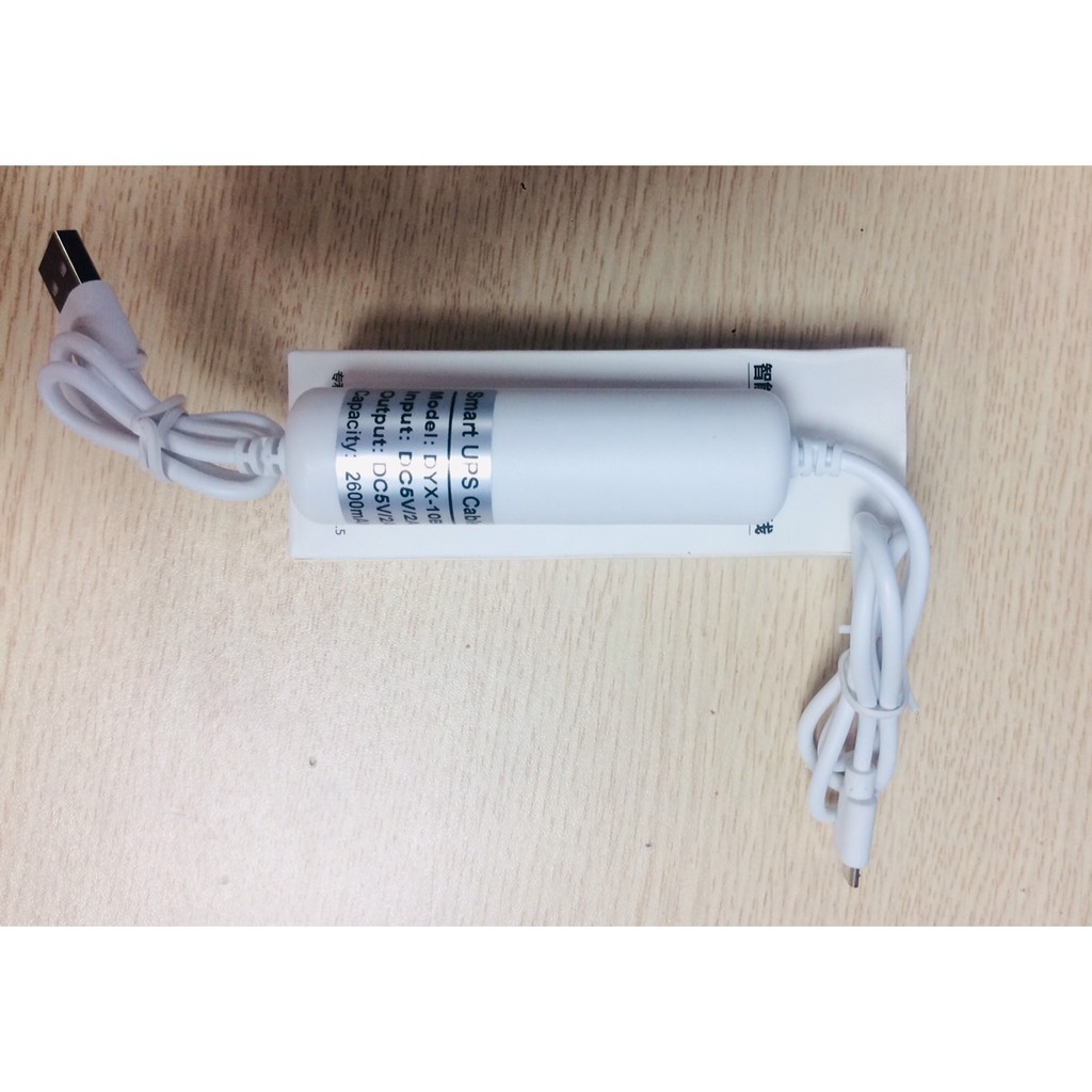 Nguồn cấp điện dự phòng 5V-2A cho bộ định tuyến WiFi, chế độ, camera an ninh Mini UPS, camera trong nhà.