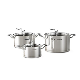 BỘ NỒI INOX 5 ĐÁY SUNHOUSE SHG2503MSA