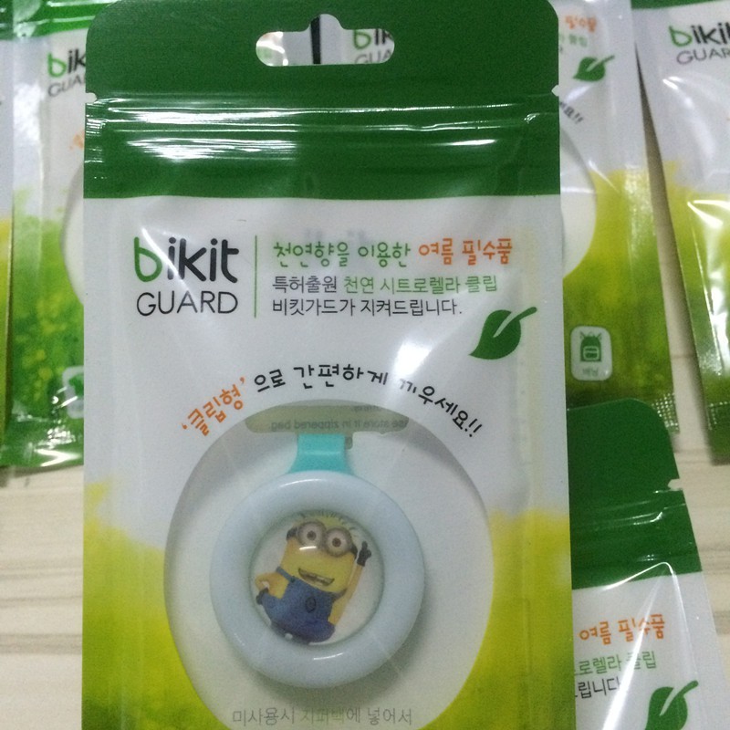 [Sale] Kẹp Chống Muỗi  Tinh Dầu BIKIT GUARD Hàn Quốc (50) _Super_Sale _Super_Sale