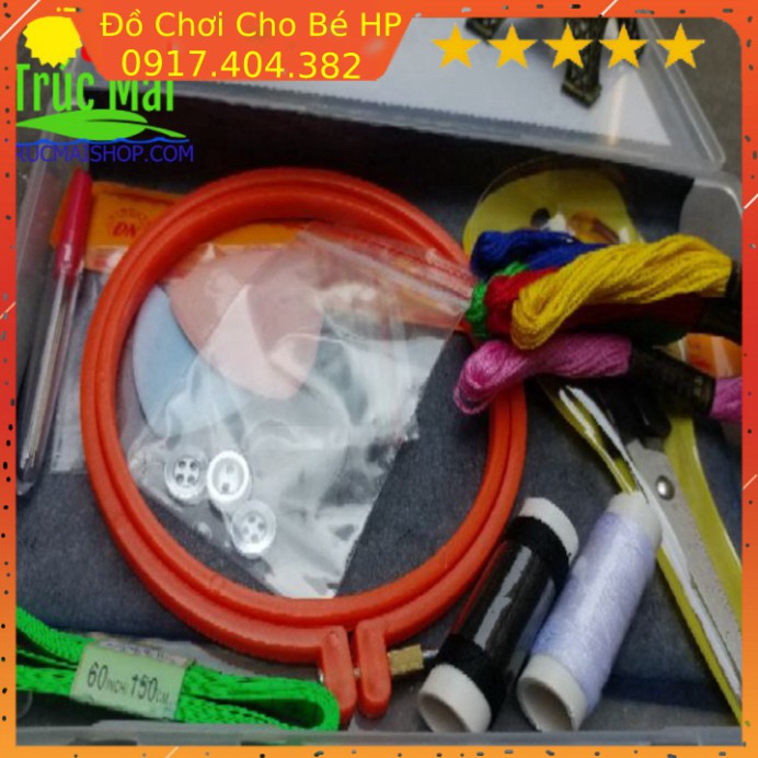 [SIÊU SALE] Bộ dụng cụ kỹ thuật cắt khâu thêu lớp 4 - lớp 5 - lớp 6 ✅  Đồ Chơi Trẻ Em HP