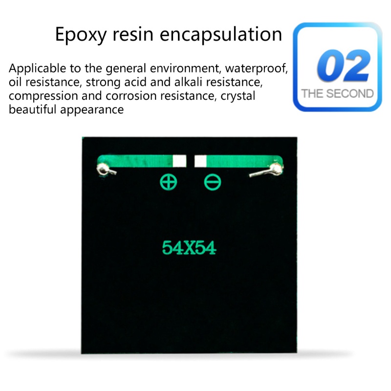 Tấm Pin Năng Lượng Mặt Trời 2V 100Mah Alli