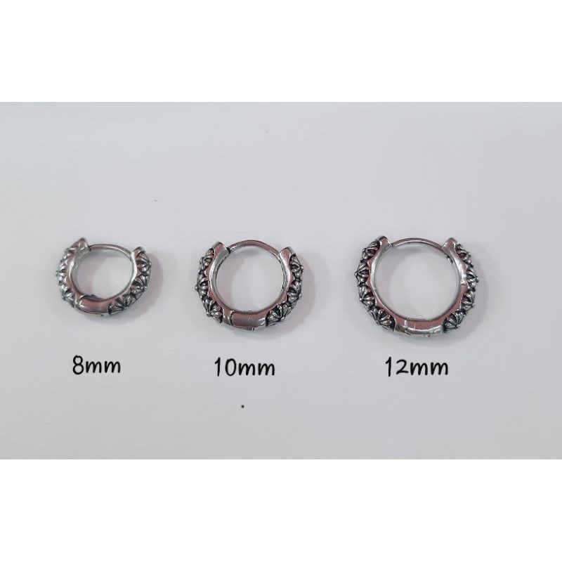 KHUYÊN VÒNG CHROME HAERT/ KHUYÊN THÉP Y TẾ ( theo chiếc)