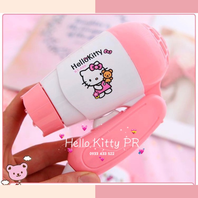 Máy sấy tóc mini Helo Kitty - Doraemon Doremon