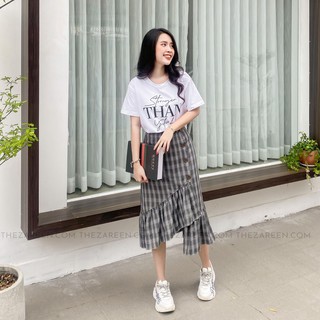 ÁO THUN BASIC IN CHỮ STRONGER ZAREEN THU86