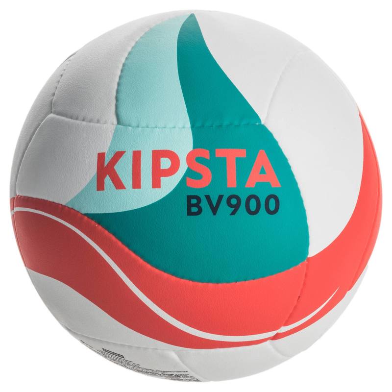 Quả bóng chuyền bãi biển đạt chuẩn fivb bv900 - trắng/xanh lá cây/đỏ Decathlon Copaya