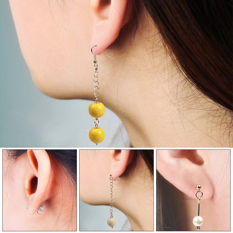 Bộ 2418 phụ kiện làm khuyên tai tiện dụng
