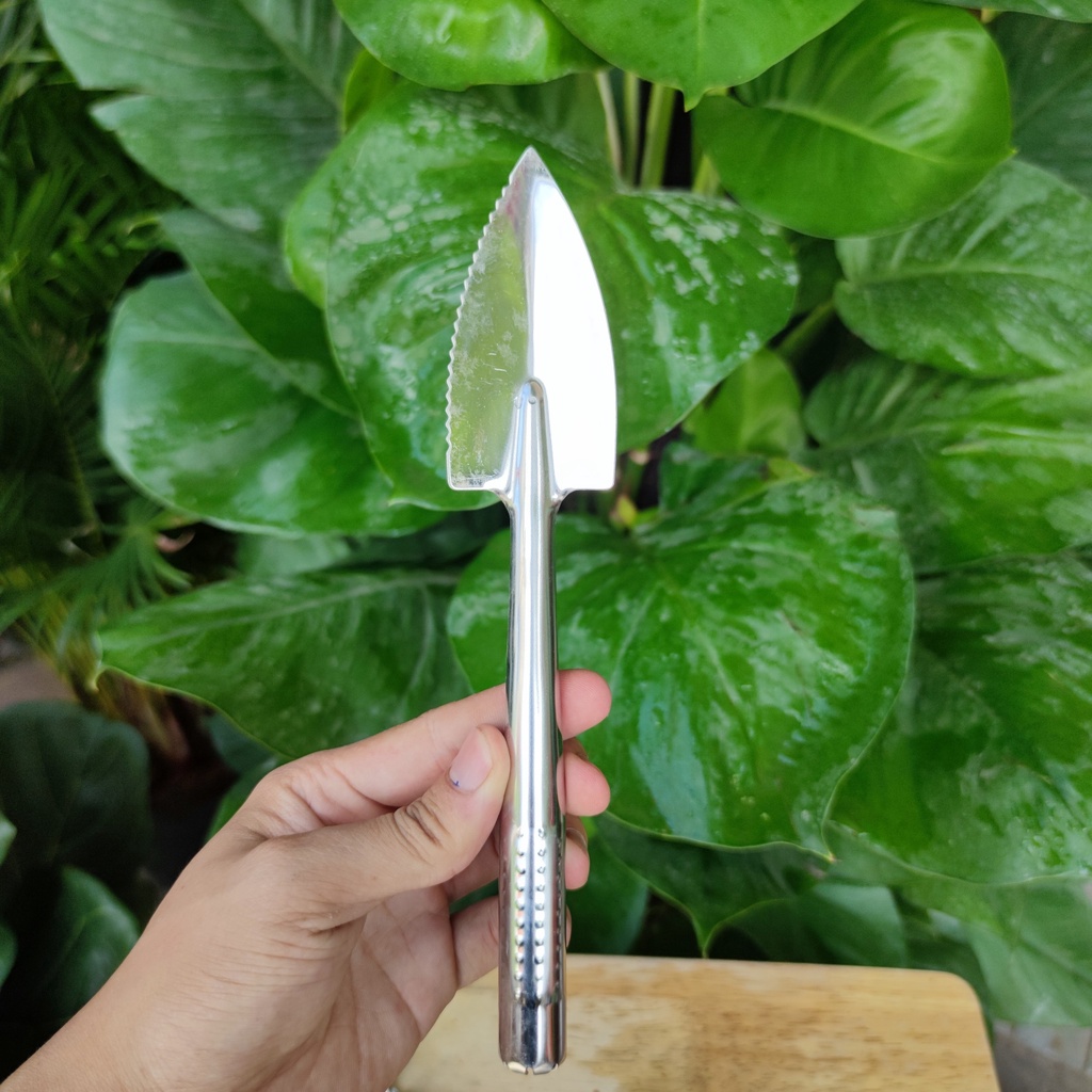 Dụng cụ làm vườn mini đa năng bộ 3 dụng cụ inox cực bền