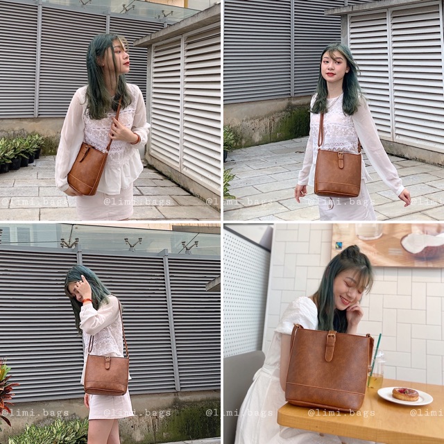 [NEW] Túi Đeo Chéo Da Nori Bags - Túi xách Nữ dễ thương LIMI BAGS | BigBuy360 - bigbuy360.vn