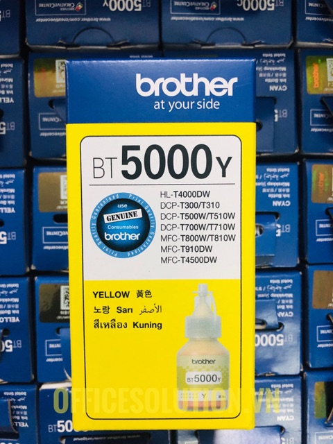 [FREESHIP 99K]_Mực in Brother BT5000Y Yellow Ink - Hàng Chính Hãng