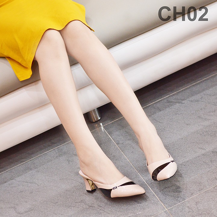 Giày Sục Cao Gót JMP 5cm - CH02