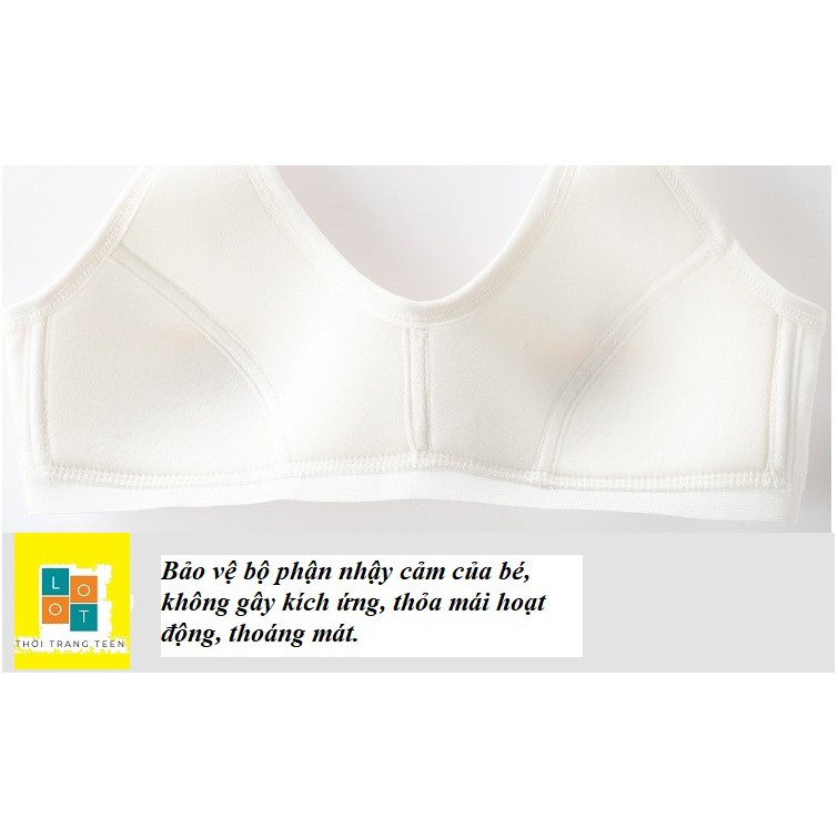 [ Hàng Mới ]Áo lót không gọng nữ sinh trung học(15-18T) chất liệu cotton thoáng mát thiết kế chống chảy xệ hiệu quả | BigBuy360 - bigbuy360.vn