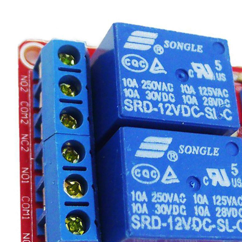 Set 1 / 2 Mô Đun Rơ Le Cách Ly Quang DC 12V 2 Kênh Chuyên Dụng Dành Cho Arduino