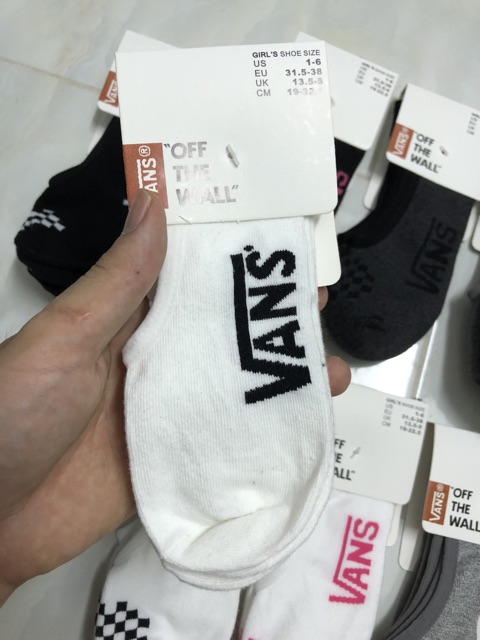 Vớ lười VANS xuất dư Set 2 đôi - Ảnh thật sẵn hàng