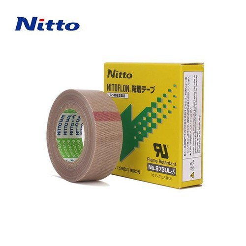 Băng keo chịu nhiệt cao và kháng hóa chất Nitto PTFE No.973UL nâu 0.13mmx13mmx10m