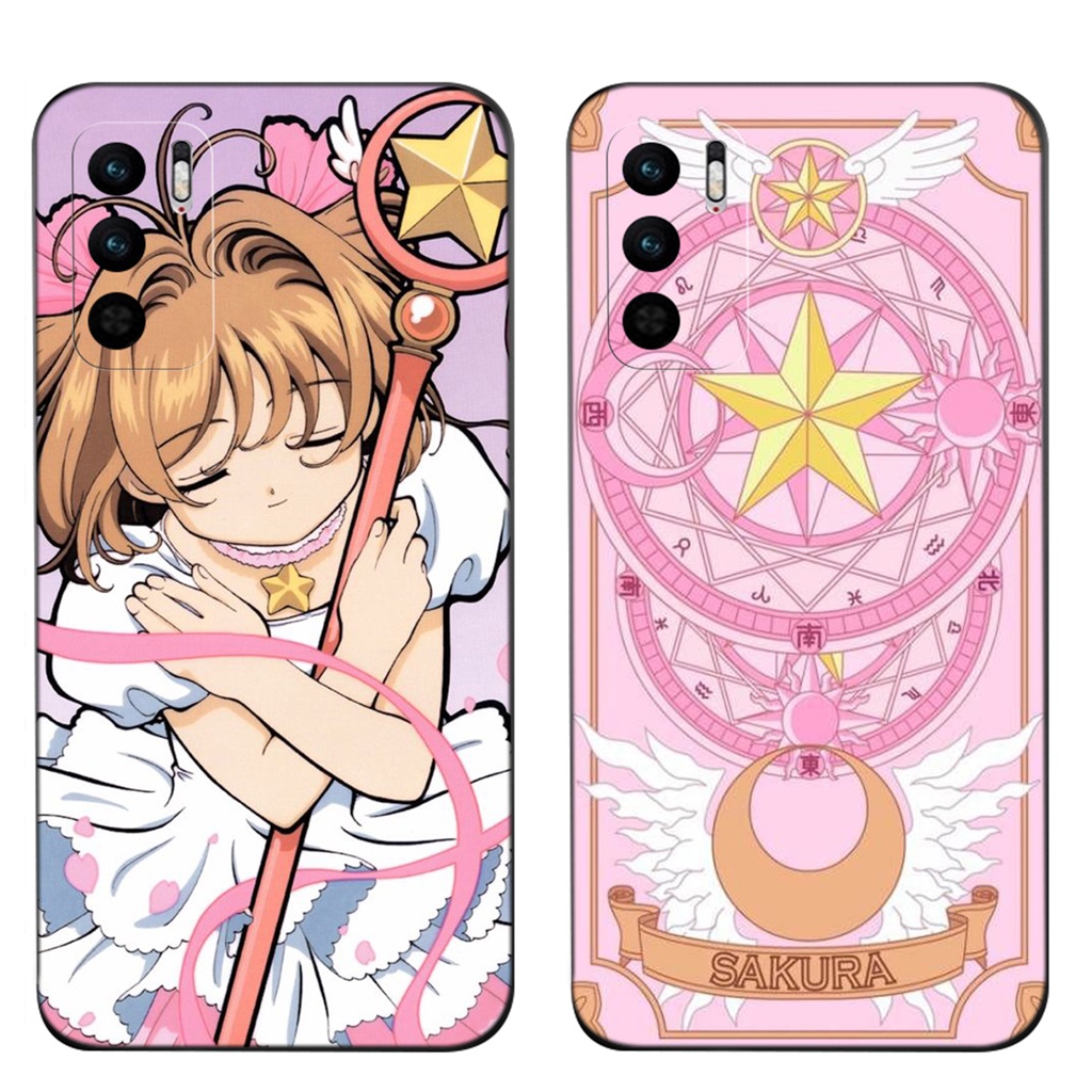 Ốp Điện Thoại Mềm Họa Tiết cardcaptor sakura Cho Xiaomi Redmi Note 11 9T 10 9 9S K20 Pro Max WR97 Mới