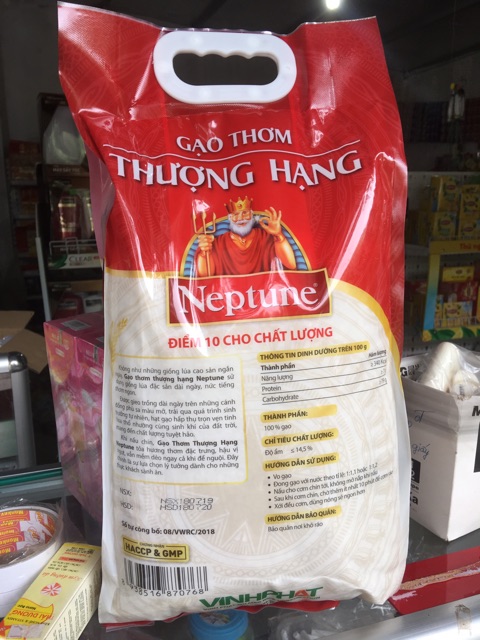 GẠO THƠM THƯỢNG HẠNG NEPTUNE 5kg