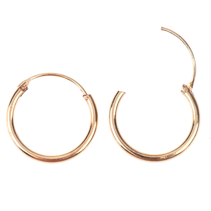 Set 3 Đôi Bông Tai Hình Tròn Đơn Giản Thời Trang Cho Nữ