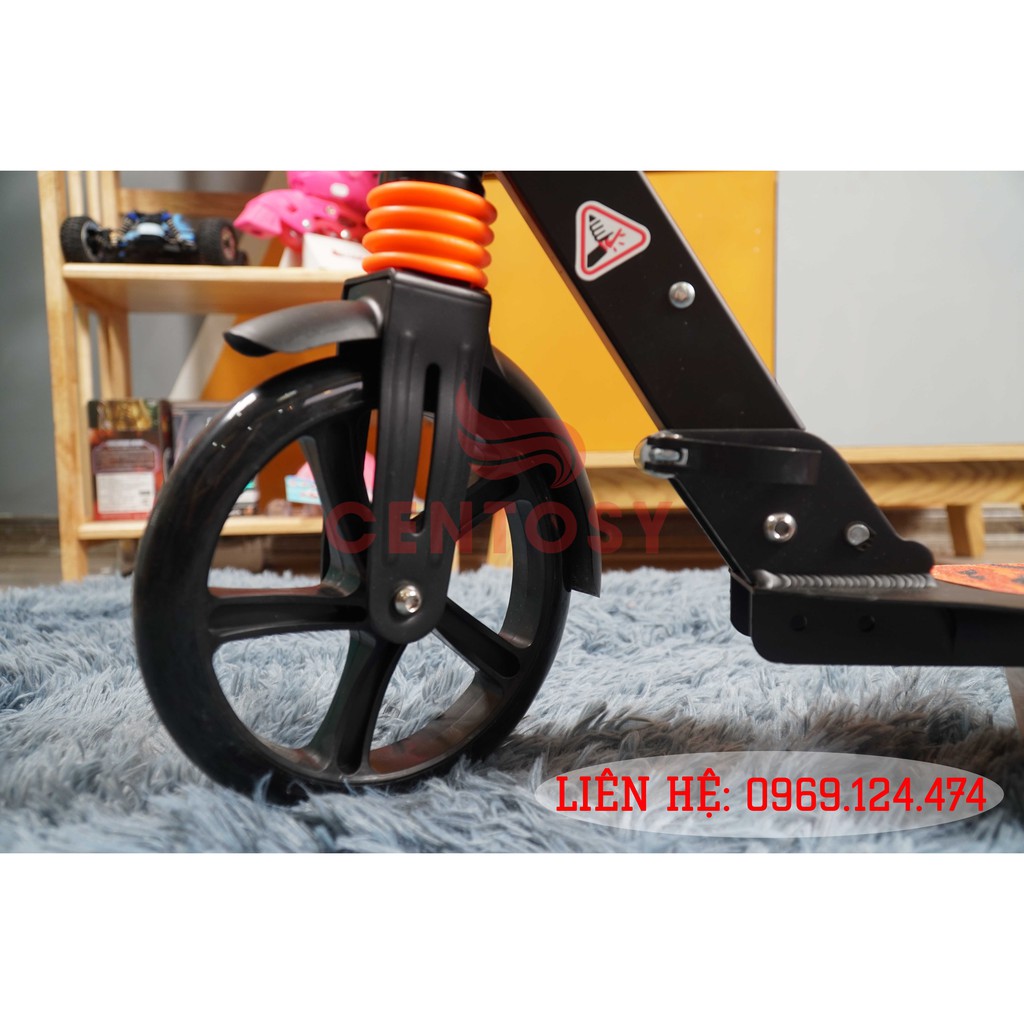 [ SALE SỐC] Xe Trượt Scooter Người Lớn Centosy Y5 - Đen