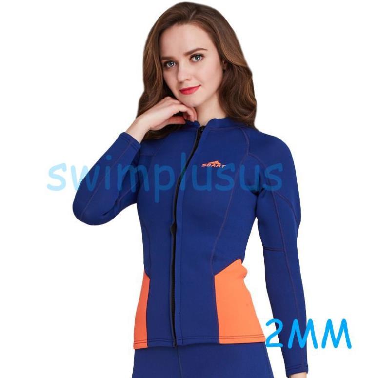 Áo - Quần bơi dài tay giữ nhiệt nữ Sbart 2MM * | BigBuy360 - bigbuy360.vn