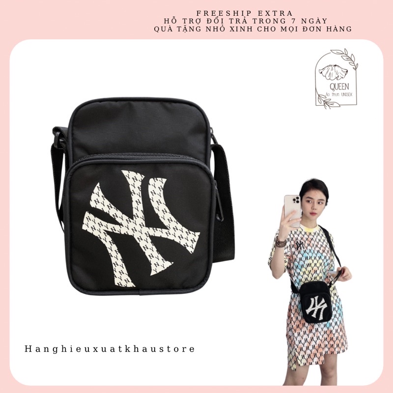 Túi đeo chéo N/Y thể thao thơi trang nam nữ B228 LOGO MONO